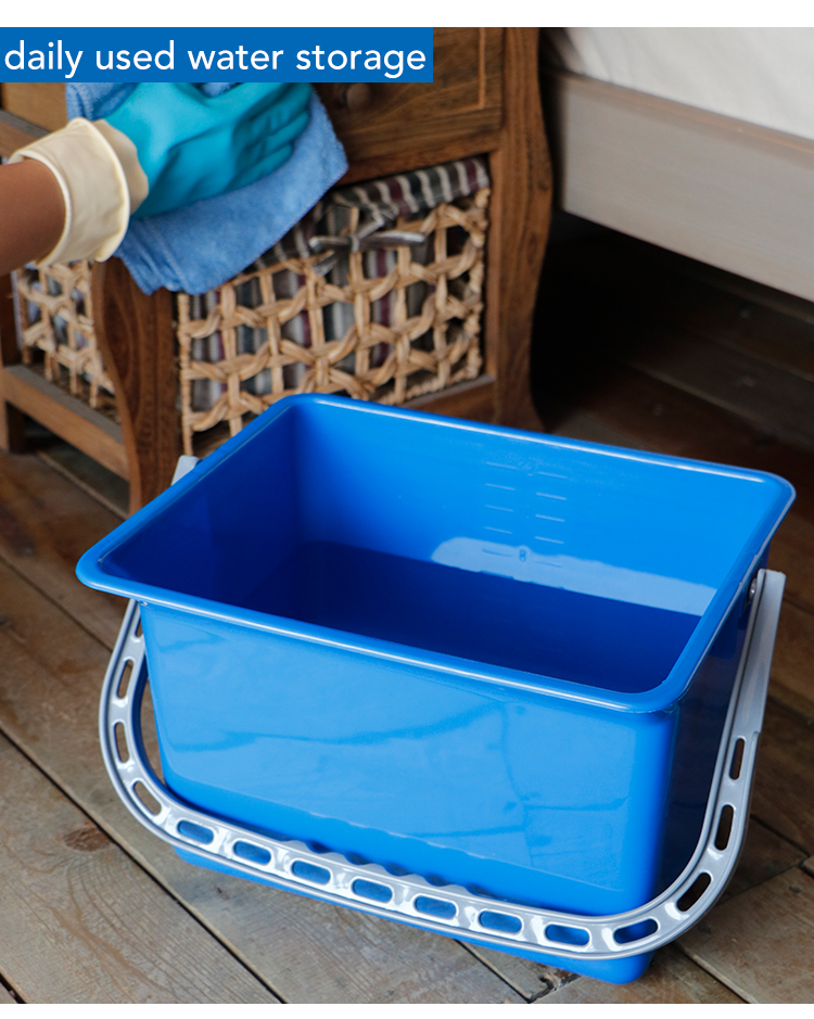 CT 12L Polypropylene Bucket - Cleanic Cleaning Equipment
